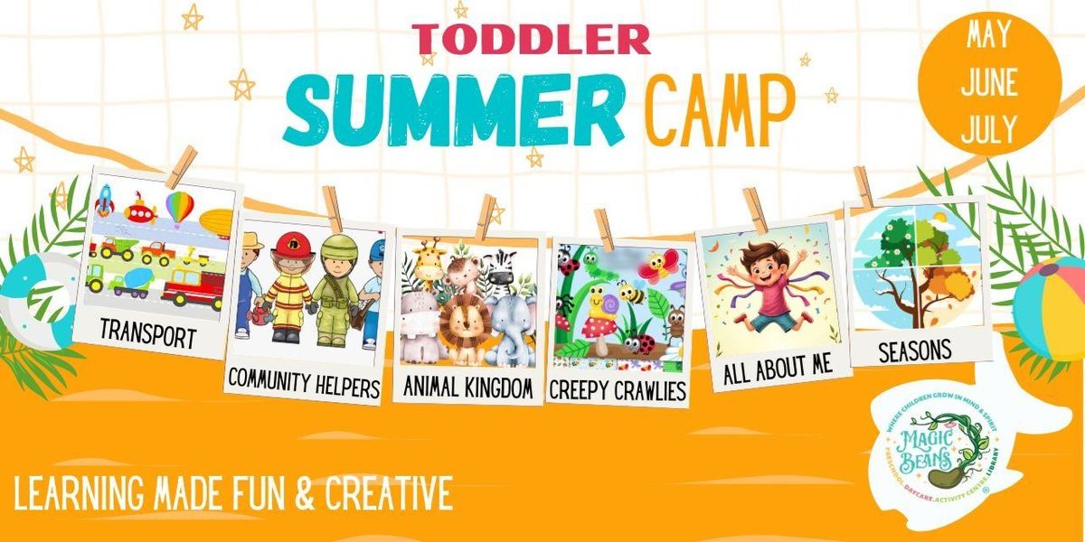Magic Beans Toddler Summer Camp 2026