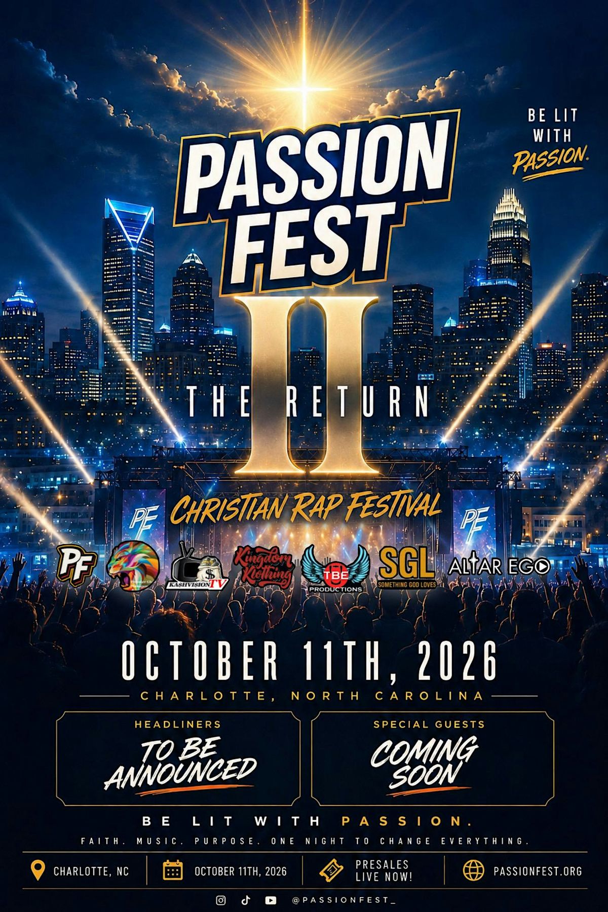 Christian Rap Festival, Event Masterz, Charlotte, 11 October 2026 ...