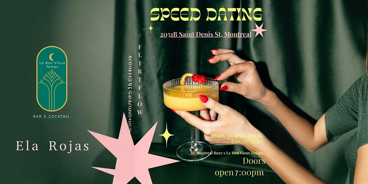 Speed Dating - Love, Laughs and Live Music (25-40 Years Old), 19 December | Event in Montréal | AllEvents