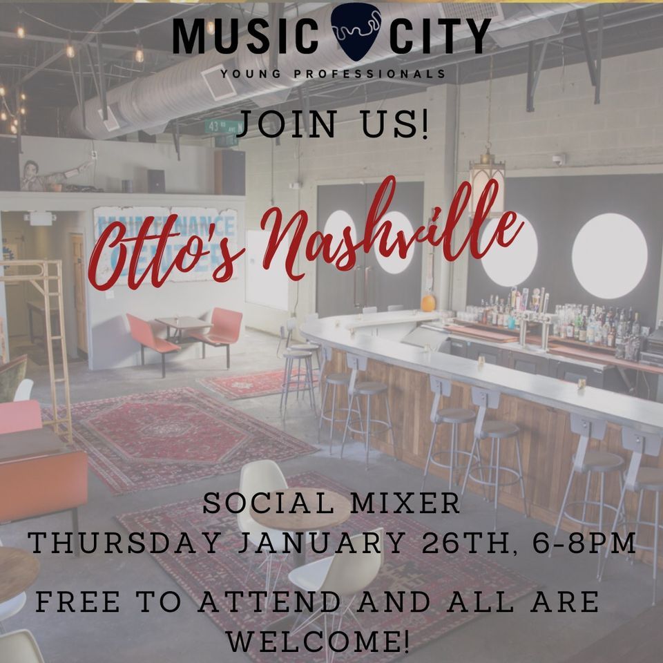 Music City Young Professionals January Social Mixer at Ottos, Otto's