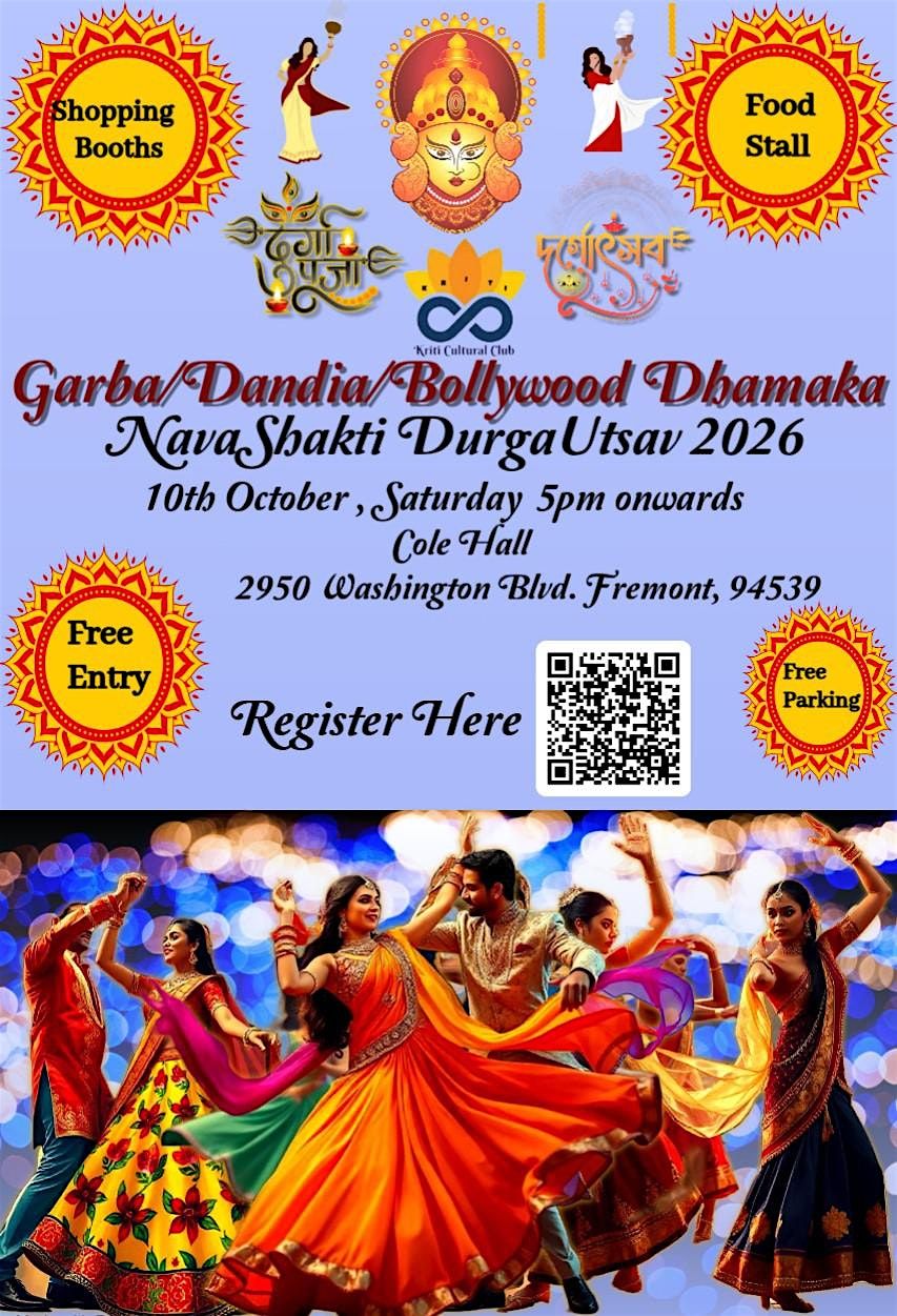 NavaShakti Durga Utsav Garba, Dandiya and Bollywood Dhamaka