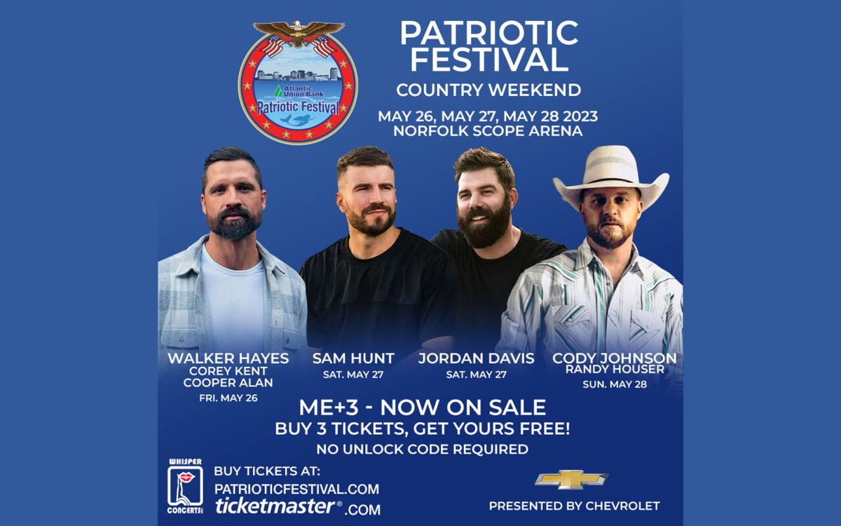 Patriotic Festival (3 Day Pass), 25 May | Event in Norfolk | AllEvents