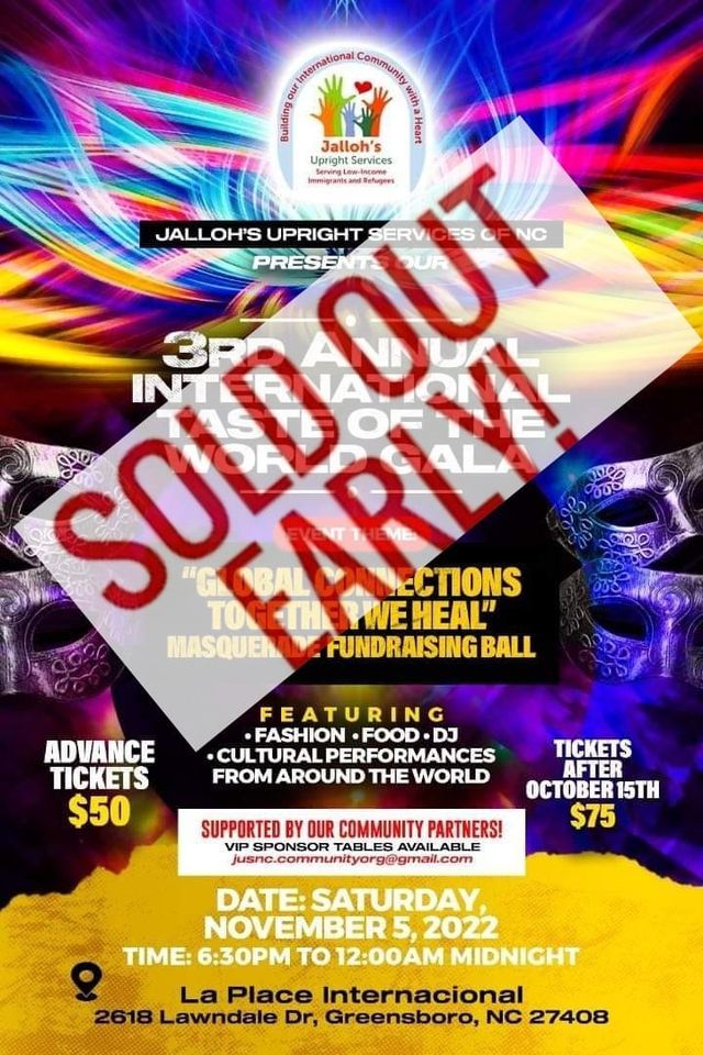 3rd Annual International Taste Of The World Gala, La Place