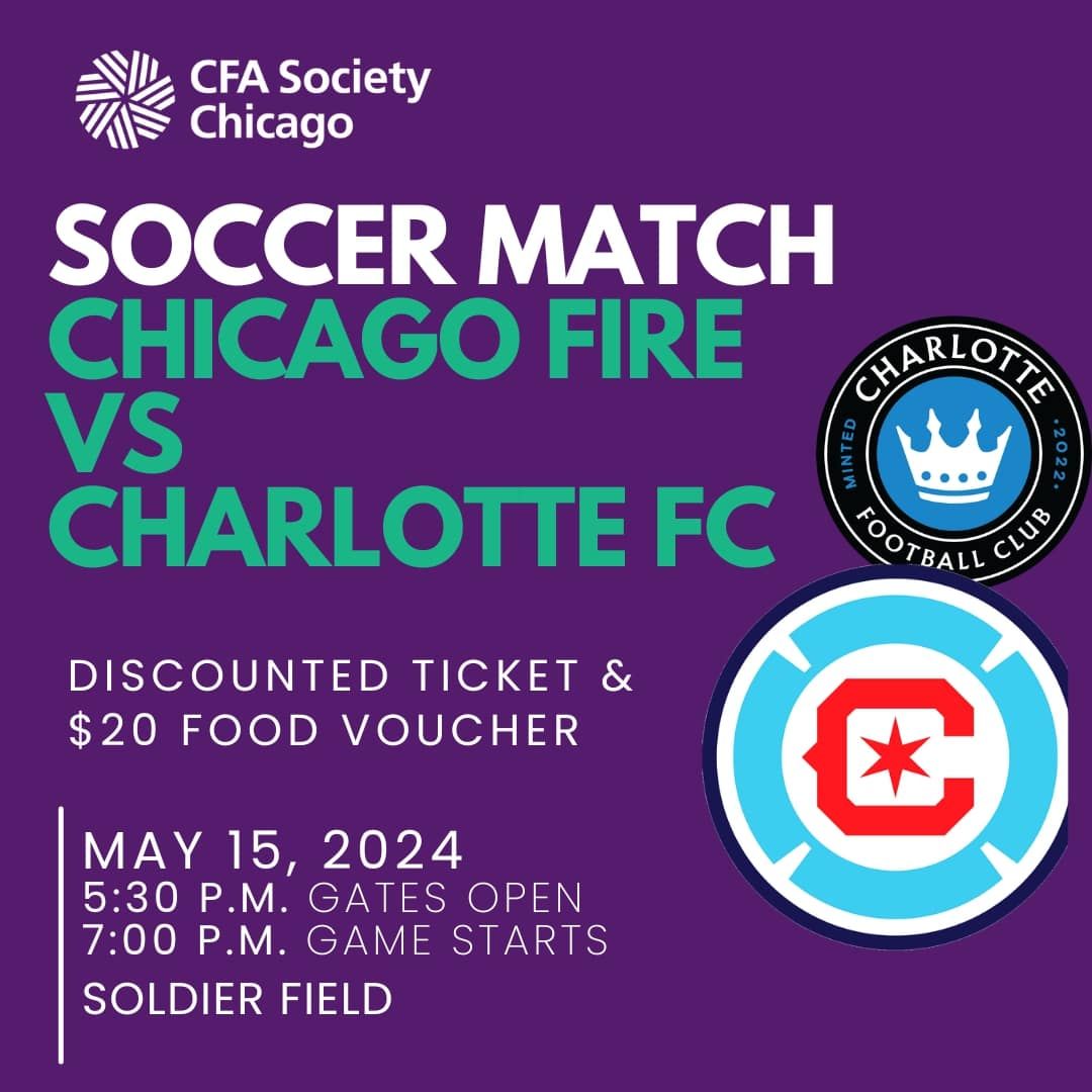 Charlotte FC at Chicago Fire FC at Soldier Field, 1 August | Event in Chicago | AllEvents