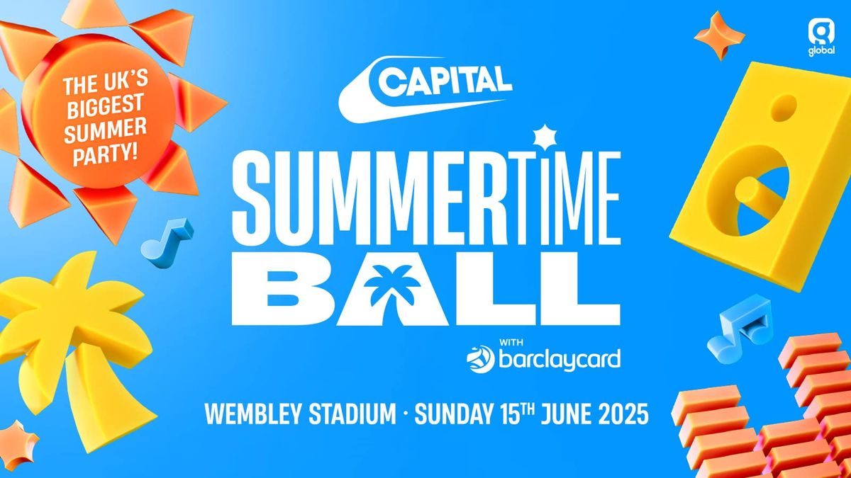 Capital's Summertime Ball 2025 - Mariah Carey, Will Smith & DJ Jazzy Jeff, Benson Boone, Tate McRae, Myles Smith, Lola Young, KSI, JADE, Reneé Rapp, Zara Larsson, Jessie J, Busted vs McFly & more Tickets, 15 June
