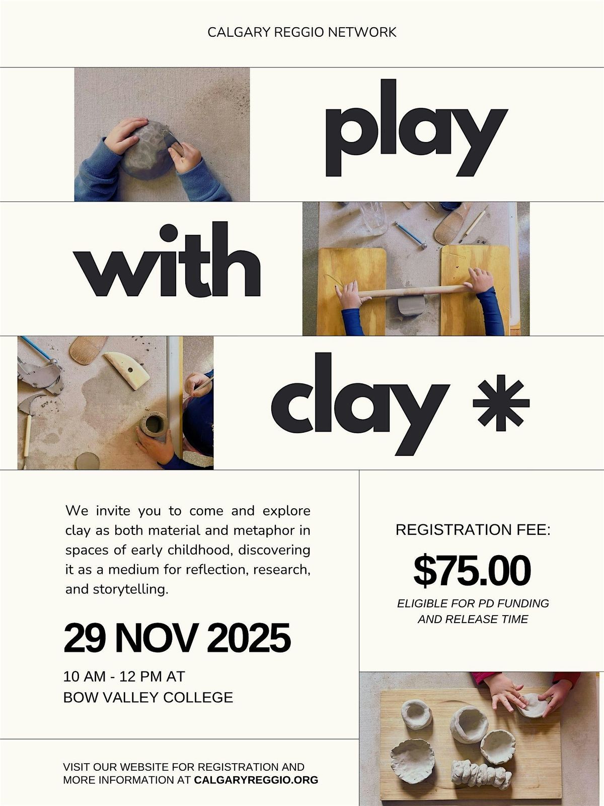 Play With Clay, 29 November | Event in Calgary | AllEvents