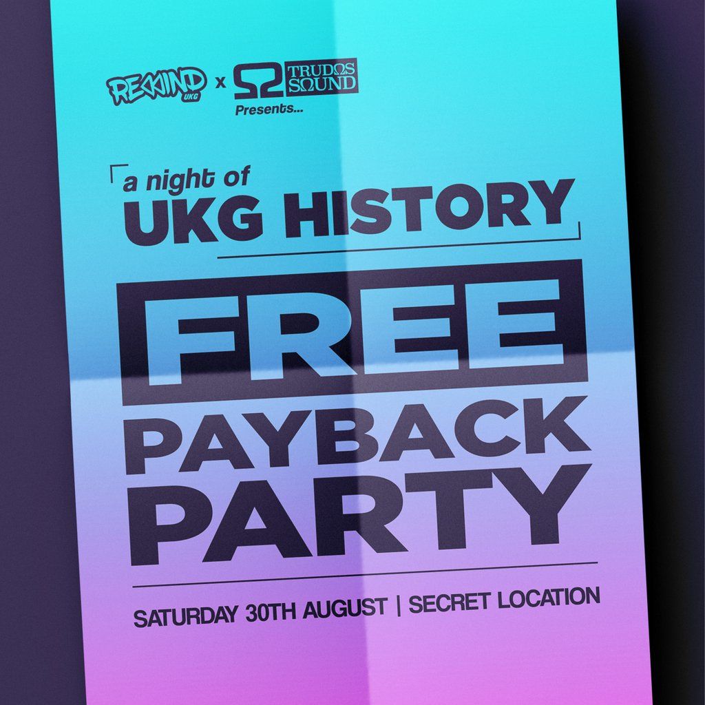 Rewind UKG x Trudos Sound Present UKG History, 30 August | Event in Birmingham | AllEvents