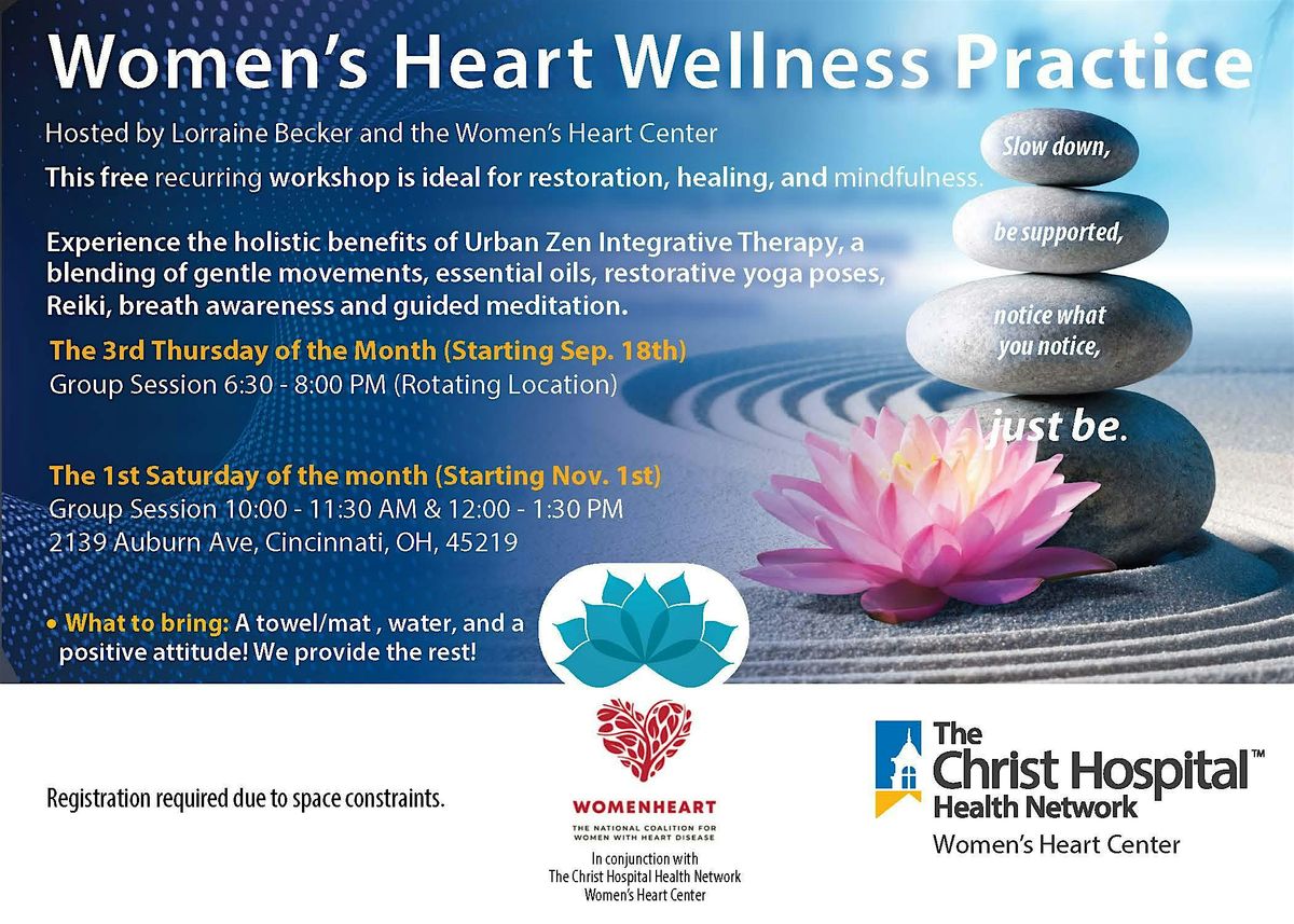 Women's Heart Wellness Workshop, 19 March | Event in Four Bridges | AllEvents