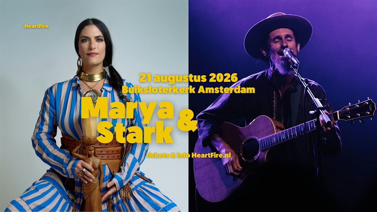 Murray Kyle & Marya Stark | Live debut in Amsterdam | Concert / Workshops