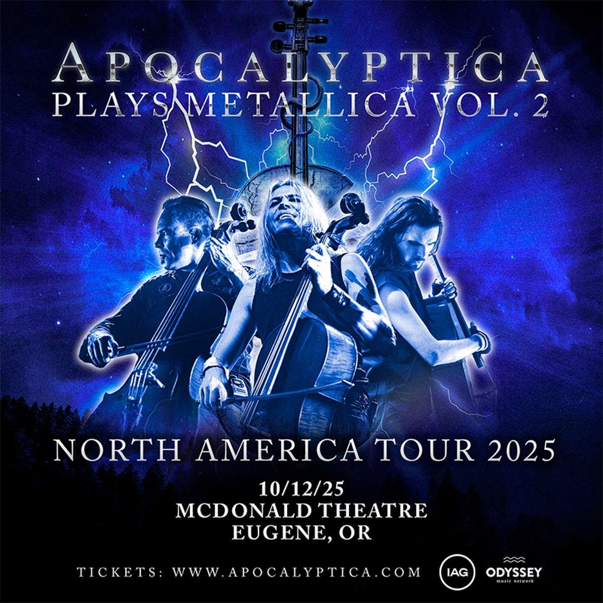 Apocalyptica, 12 September | Event in Baltimore | AllEvents