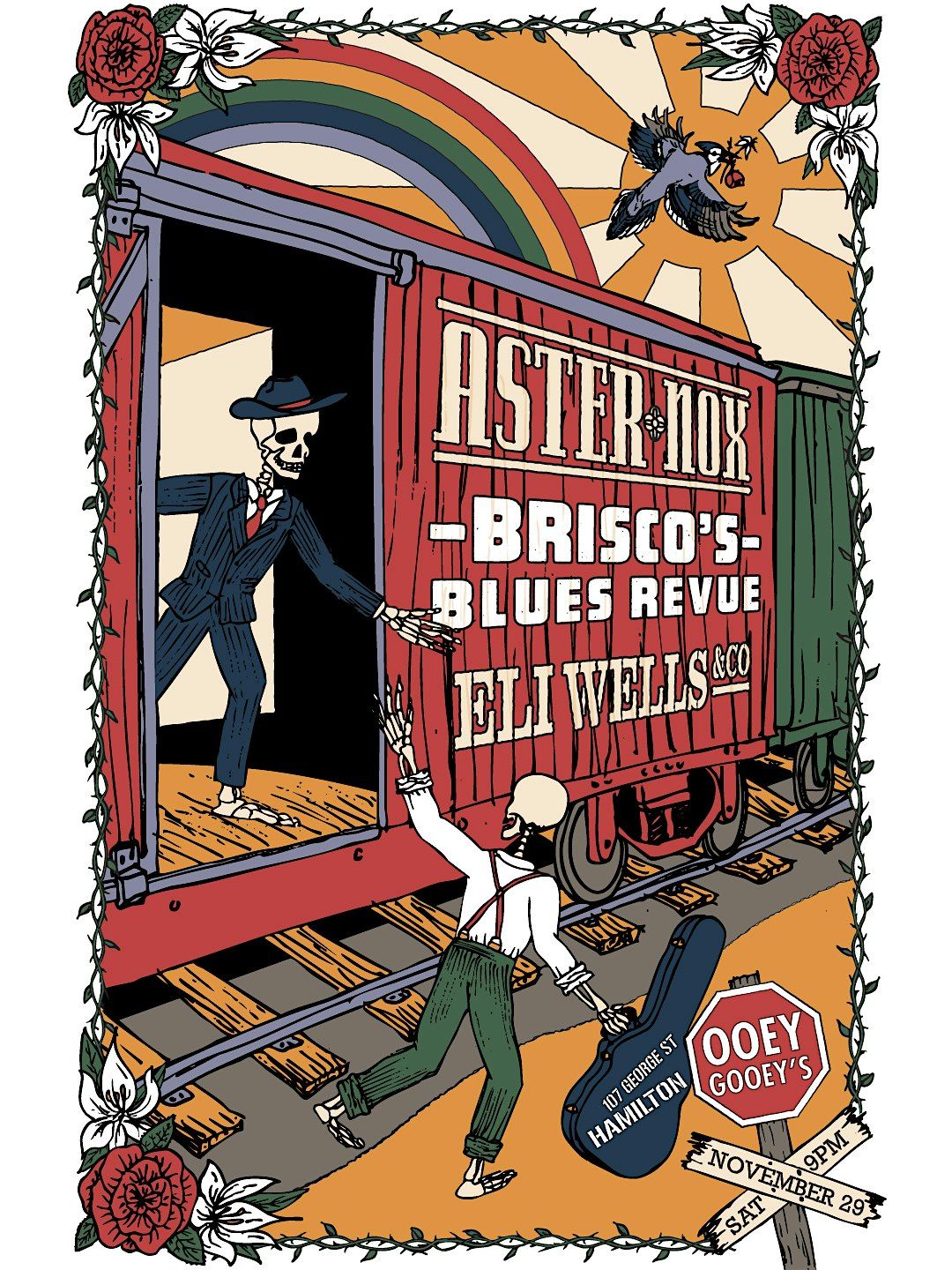 Aster Nox @ Ooey Gooey's w/BBR And Eli Wells & Co!, 29 November | Event in Hamilton | AllEvents