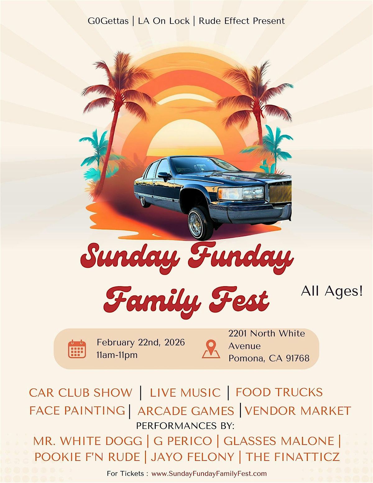 Sunday Funday Family Fest, 22 February | Event in Pomona | AllEvents