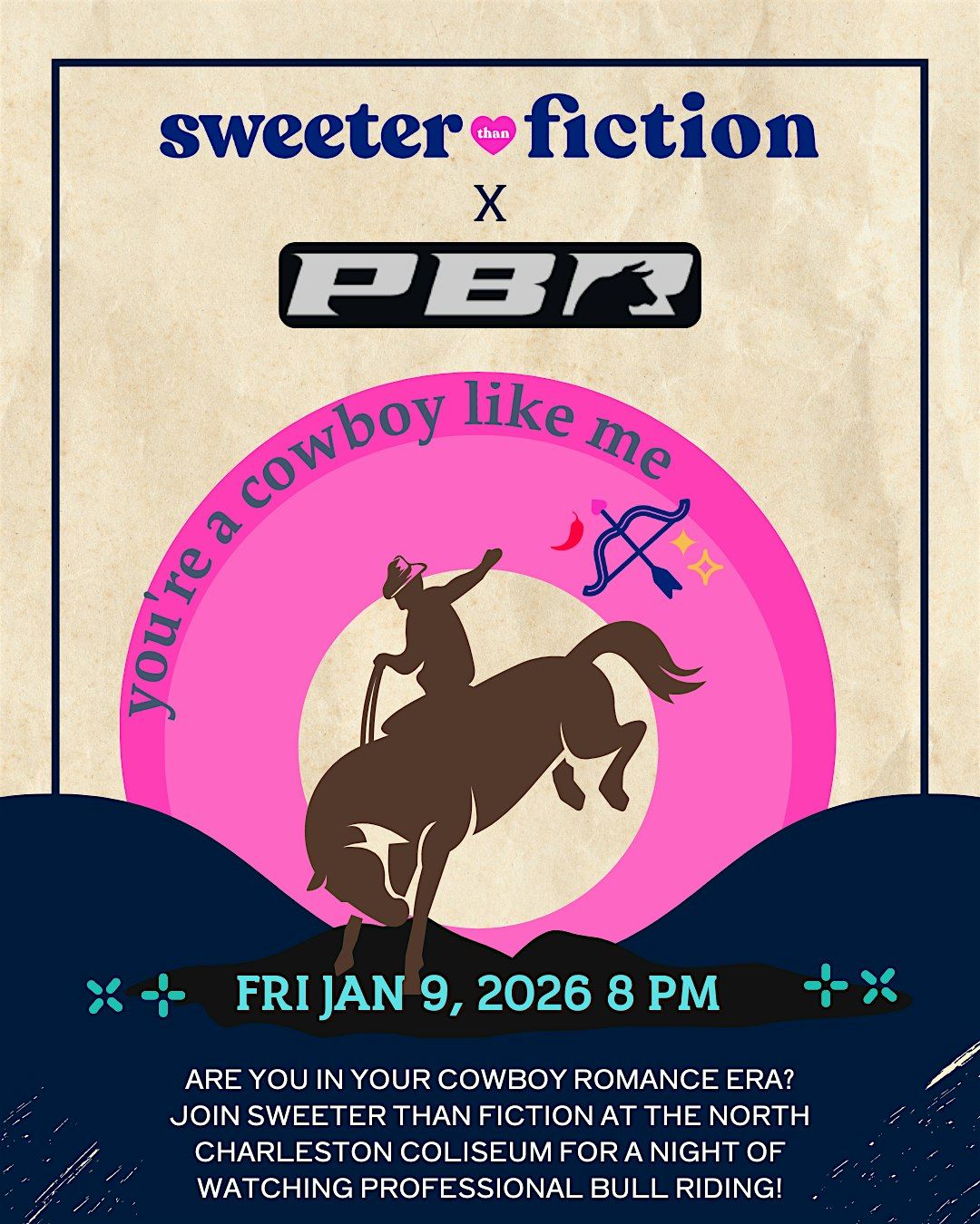 Sweeter Than Fiction X PBR, 9 January | Event in North Charleston | AllEvents