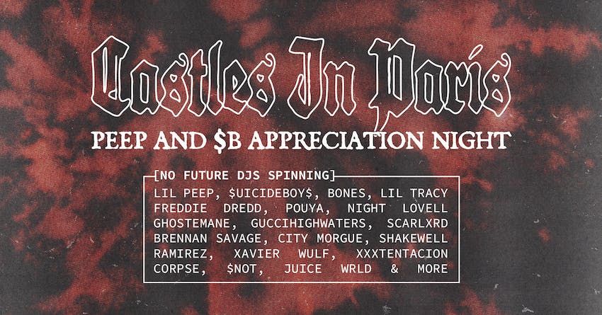 Castles In Paris: Peep vs $B Appreciation Night - Birmingham, 7 June | Event in Birmingham | AllEvents