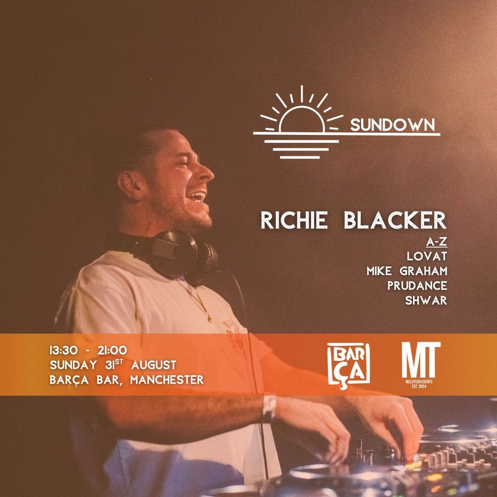 Sundown with Richie Blacker + Support, 31 August | Event in Manchester | AllEvents