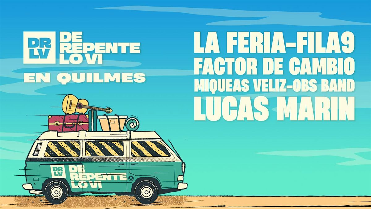 DE REPENTE LO VI TOUR - QUILMES, 3 December | Event in Quilmes | AllEvents