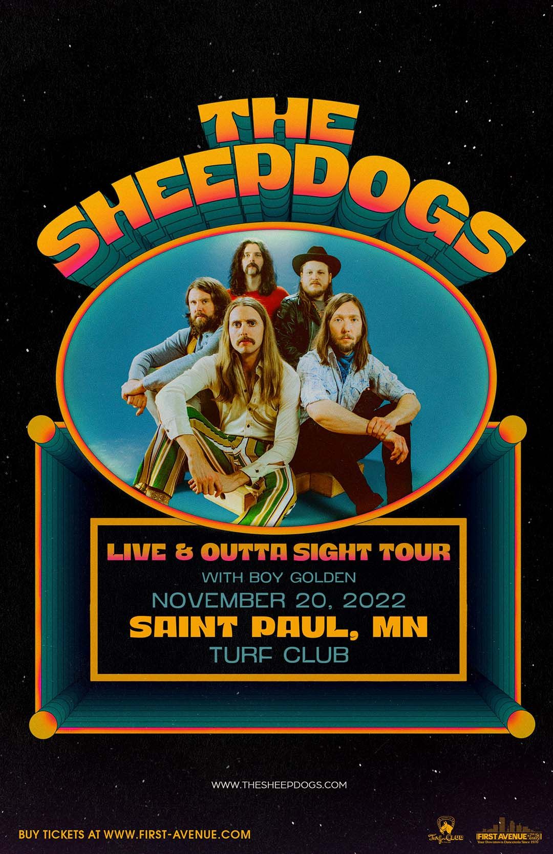 The Sheepdogs at The Venue - Peterborough, 21 March | Event in Peterborough | AllEvents