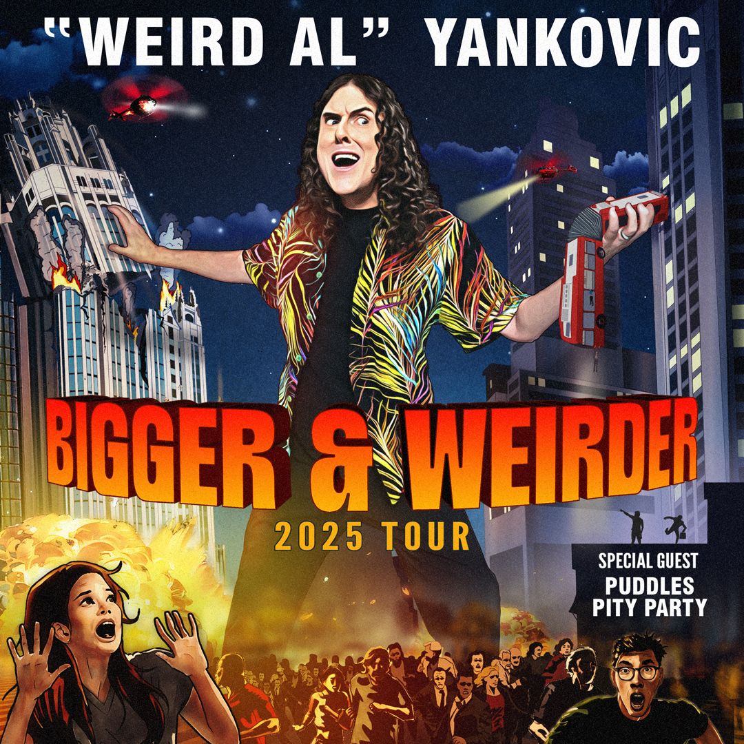 Weird Al Yankovic & Puddles Pity Party, 26 July | Event in Huntsville | AllEvents