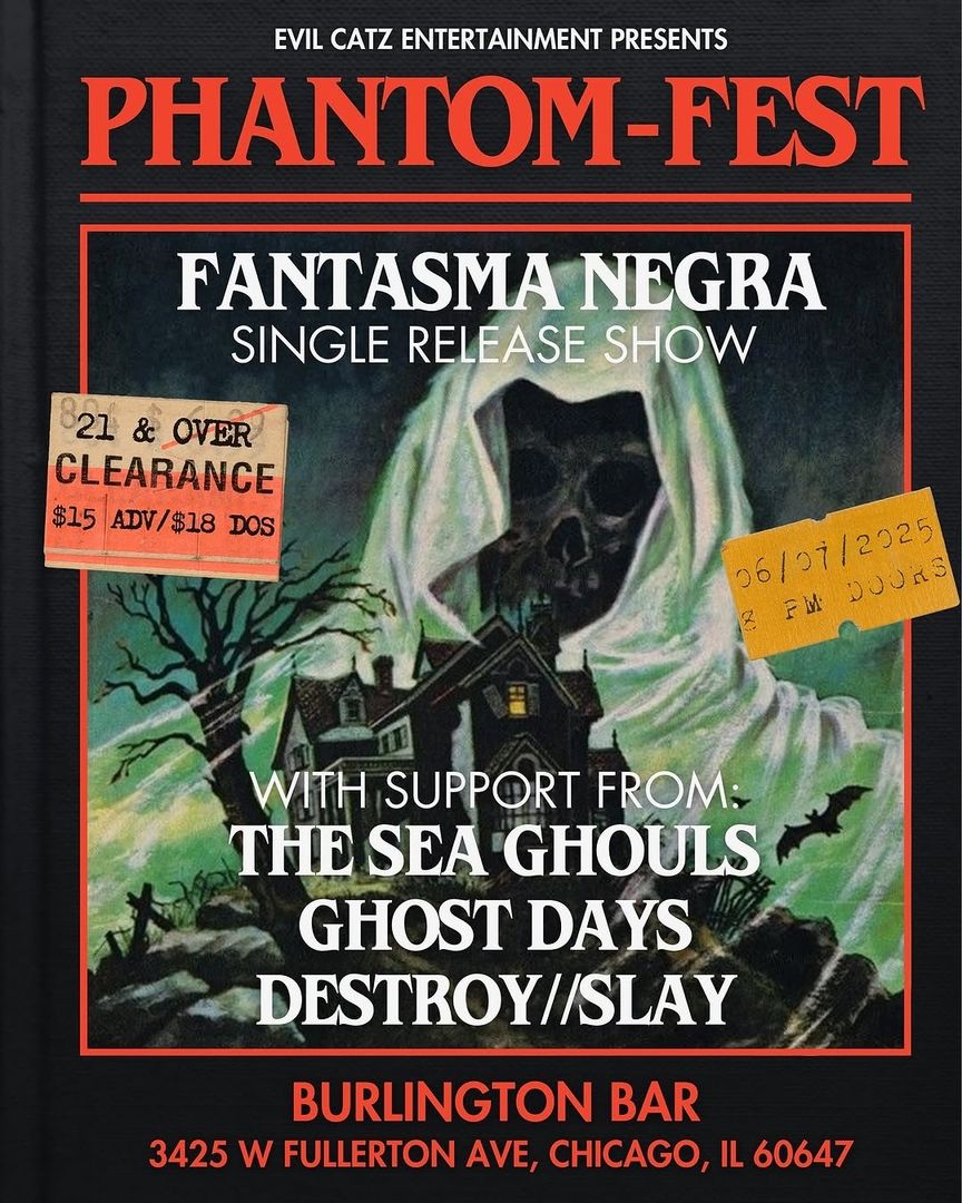 Fantasma Negra, 29 August | Event in Chicago | AllEvents