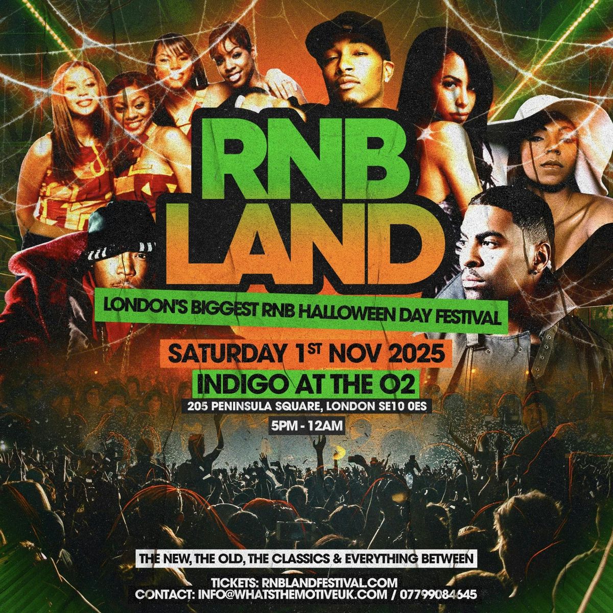 RNBLAND - London's Biggest HALLOWEEN DAY FESTIVAL (3000 RNB LOVERS), 1 November | Event in Barking | AllEvents