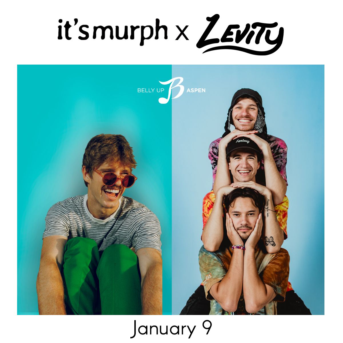it's murph and Levity at Belly Up Aspen, 3 January | Event in Aspen | AllEvents