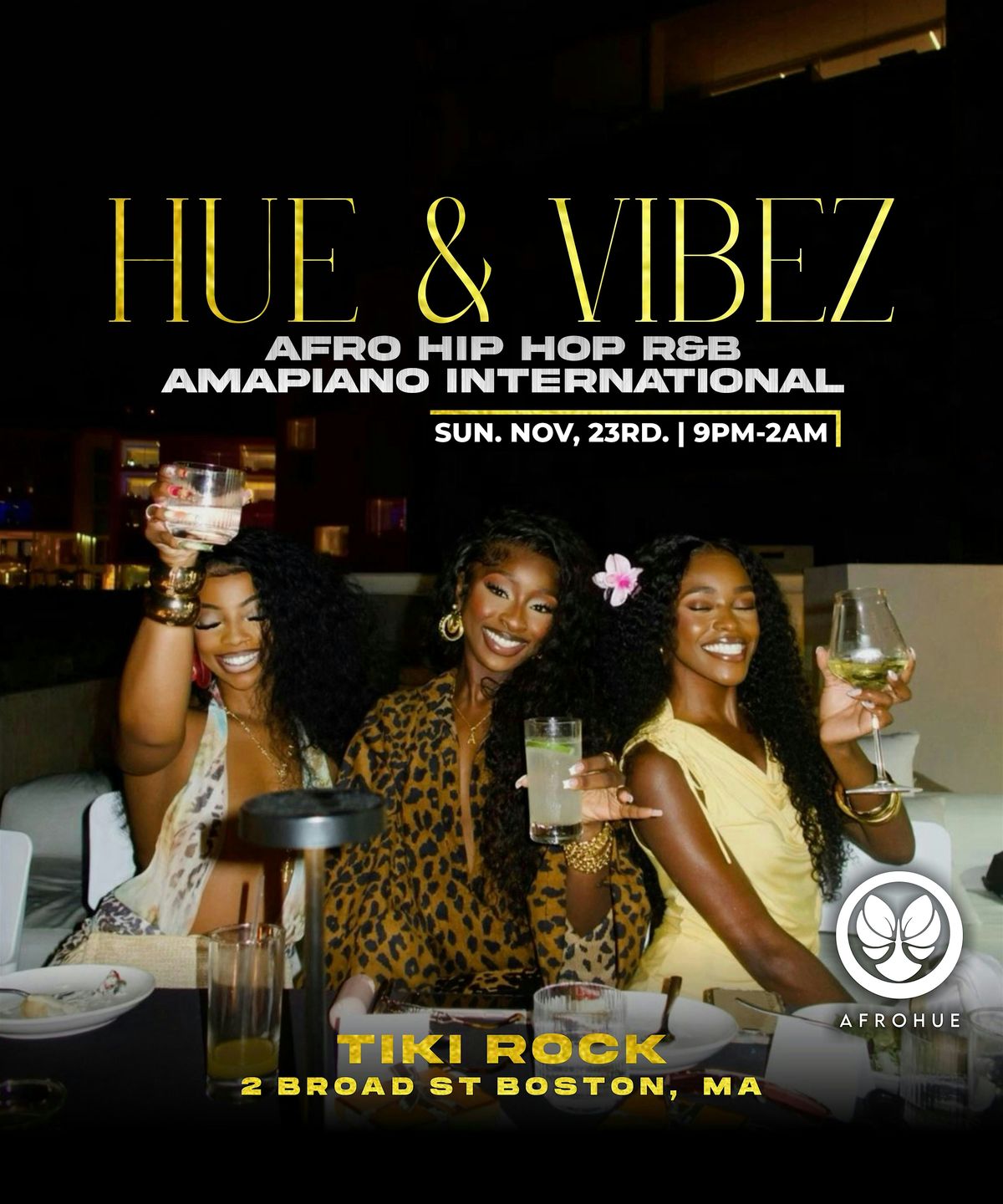 Hue & Vibez Sundays | Event in Boston | AllEvents