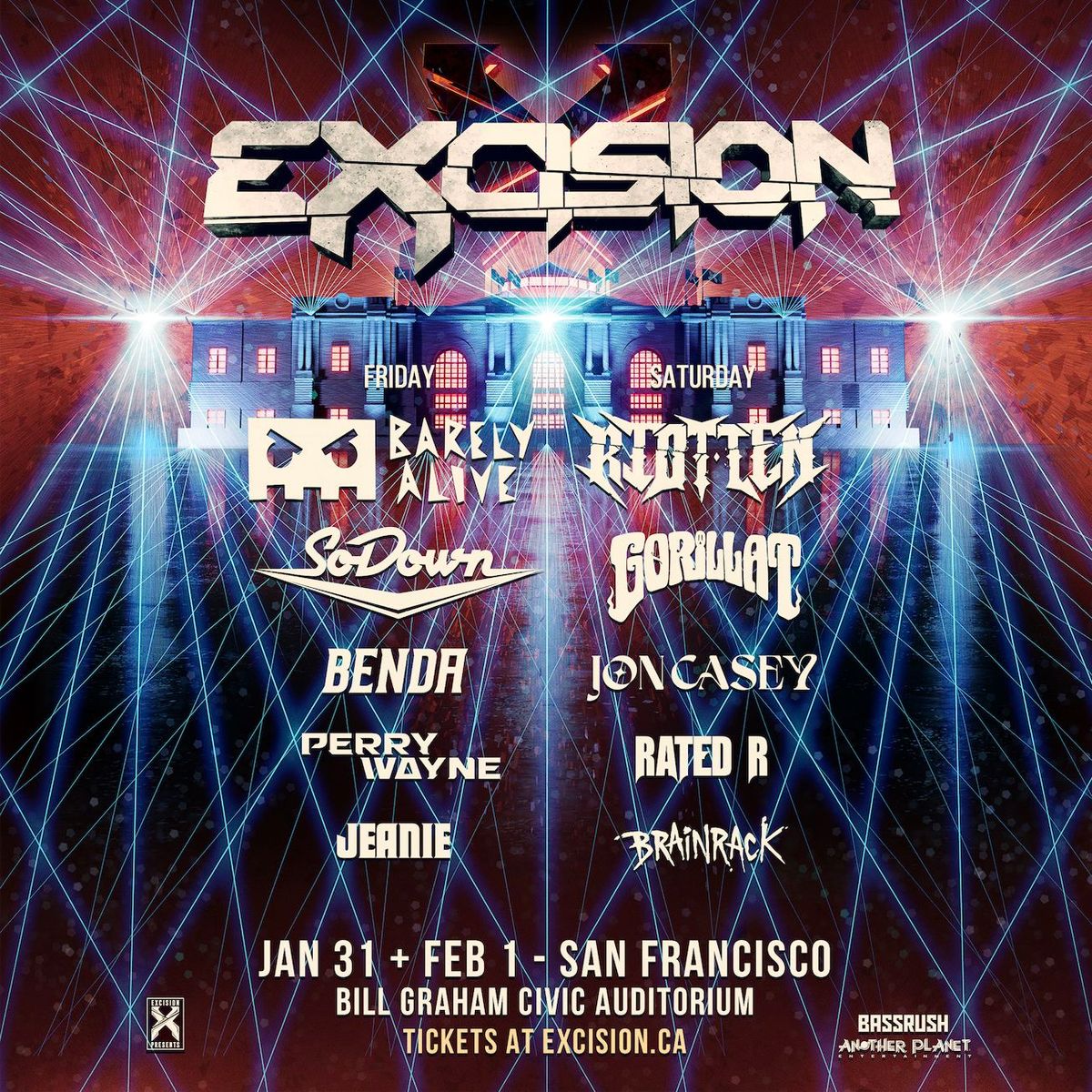Excision - Saturday at 713 Music Hall, 28 February | Event in Houston | AllEvents