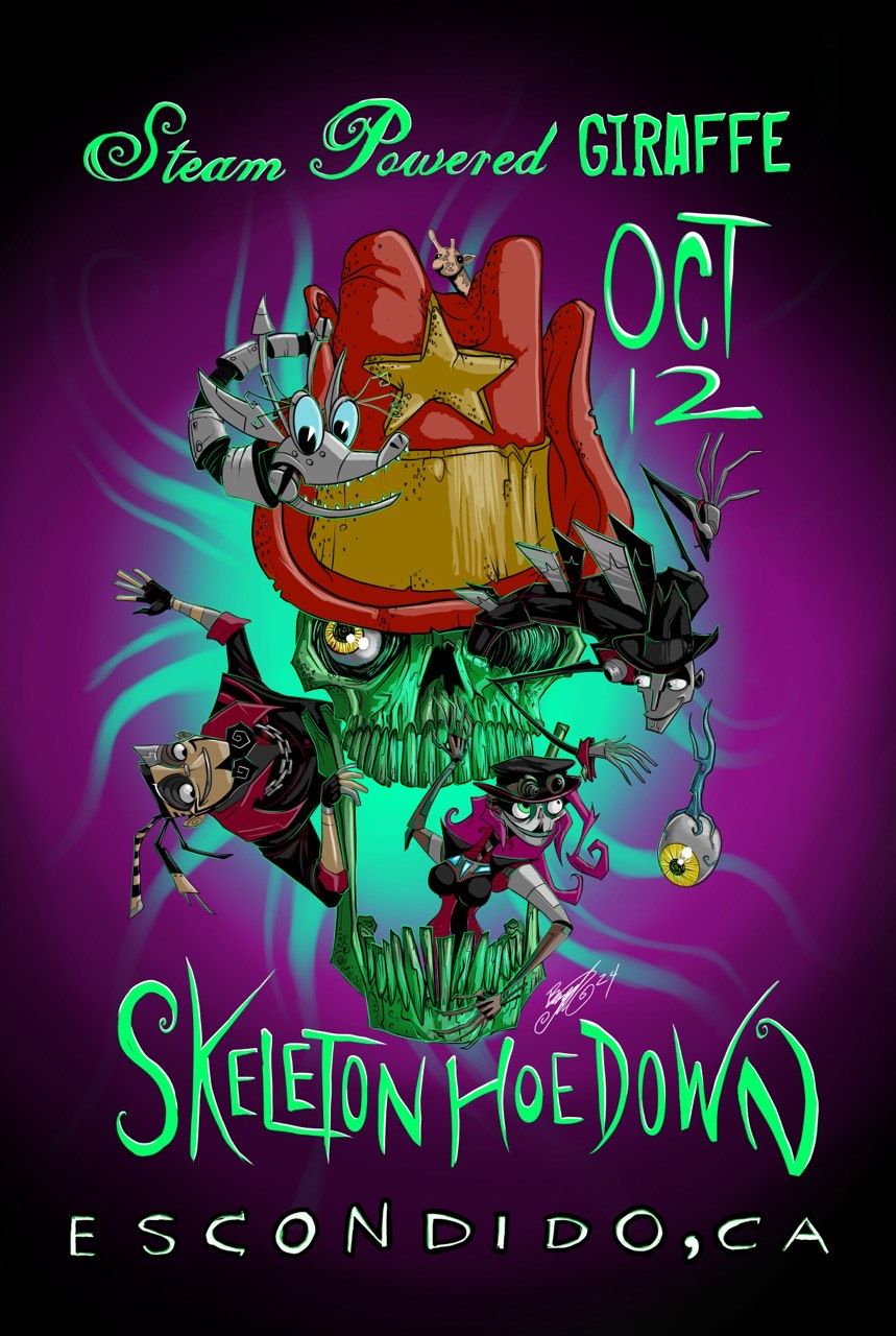 Steam Powered Giraffe at Harlows Night Club, 3 August | Event in Sacramento | AllEvents
