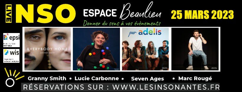 9 Boulevard Vincent Gâche 44200 Nantes Festival Les InsoNantes - Granny Smith, Seven Ages, Lucie Carbone, Marc