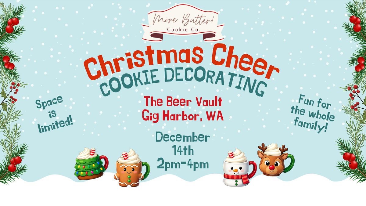 Christmas Cheer Cookie Decorating Workshop, 14 December | Event in Gig Harbor | AllEvents