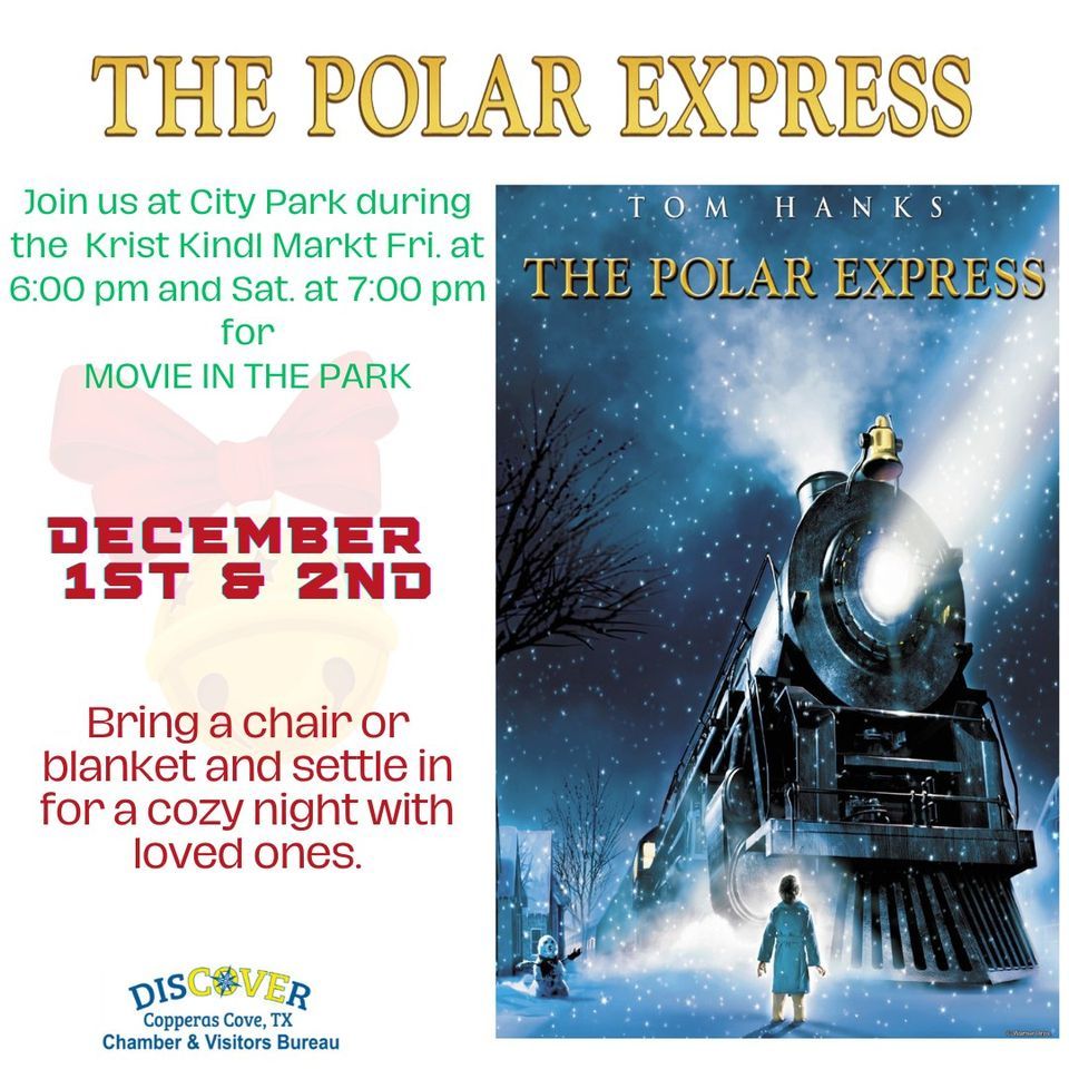 Movie in the ParkPolar Express, Copperas Cove City Park, December 1