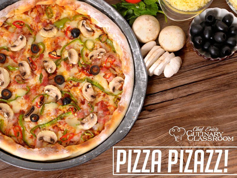 Pizza/Sauces Cooking Class Fri 1/12/24 630pm Delicious!, Chef Eric