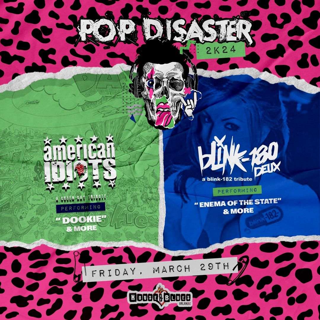 Pop Disaster: Blink 182 vs Green Day Tributes, 27 June | Event in North Myrtle Beach | AllEvents