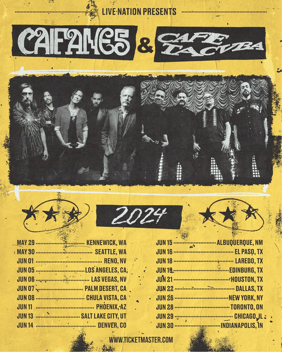 Caifanes, 5 November | Event in Seattle | AllEvents