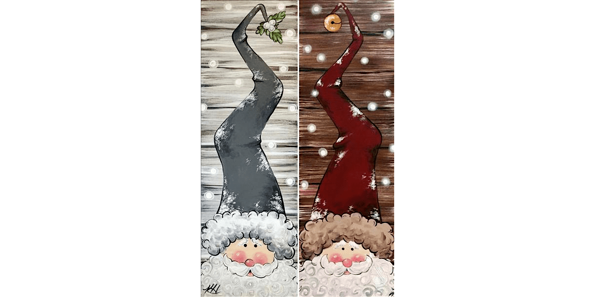 Rustic Christmas Santa - Paint and Sip in Austin | Classpop!™, 28 November | Event in Austin | AllEvents