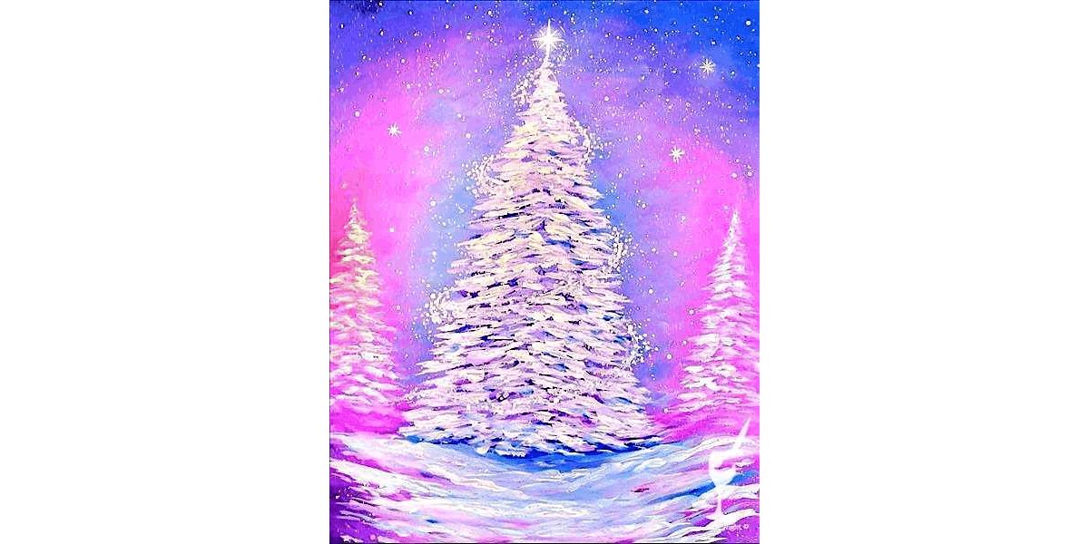 Bright Christmas Night - Paint and Sip in Austin | Classpop!™, 21 December | Event in Austin | AllEvents