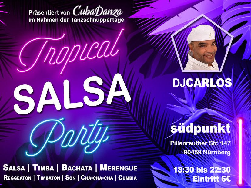 Tropical Salsa Party (im Rahmen der Tanzschnuppertage), Südpunkt