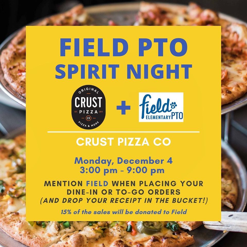 Field Spirit Night Crust Pizza Co, Crust Pizza Co. & Taproom