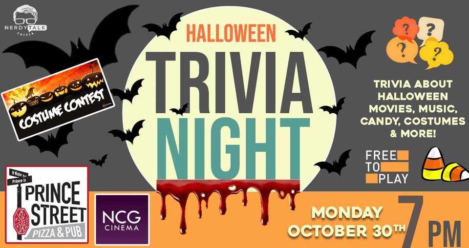 Halloween Trivia and Costume Contest in Gallatin! , Prince Street Pizza