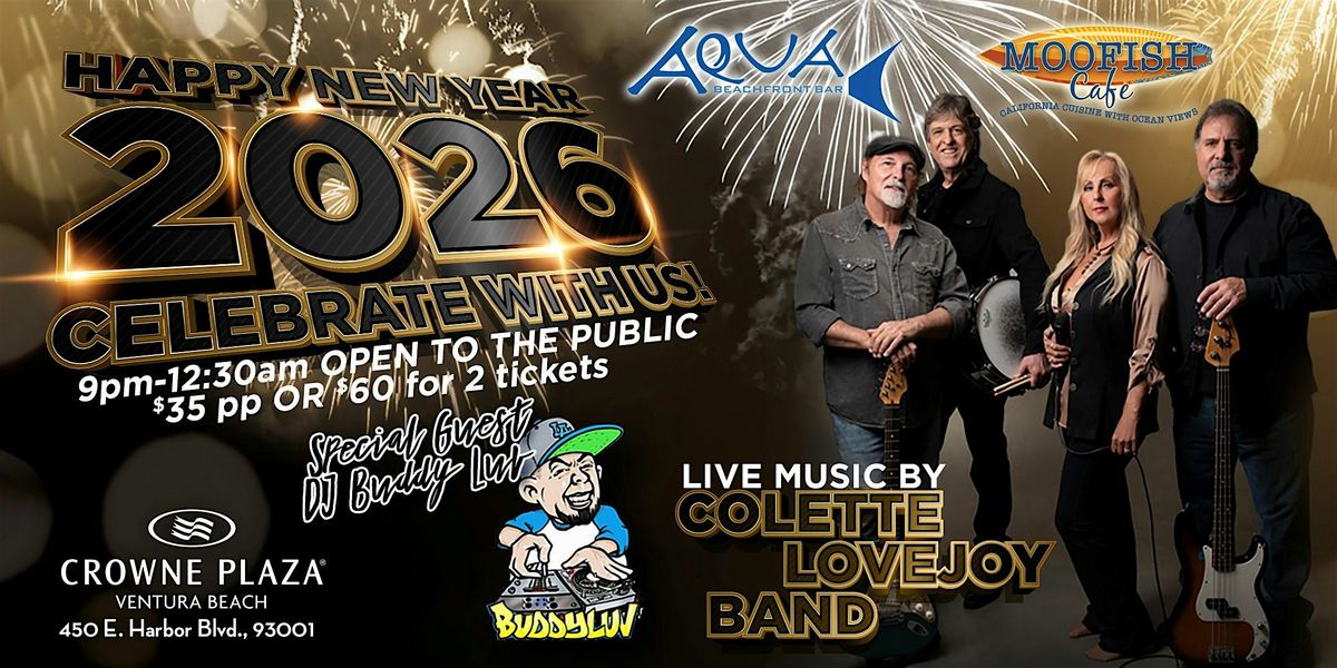 Shake It Into 2026: NYE Party with the Colette Lovejoy Band!, 31 December | Event in Ventura | AllEvents