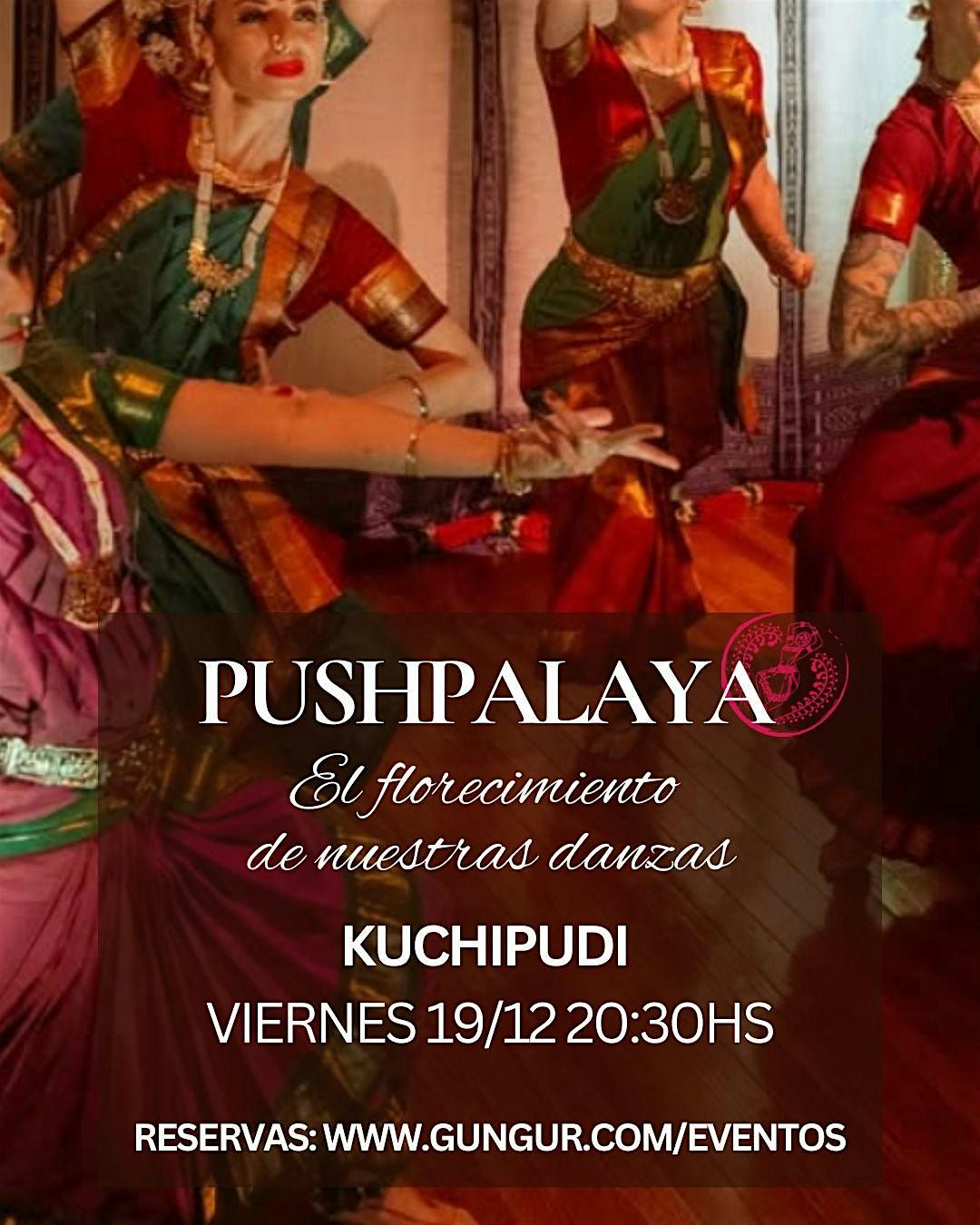 PUSHPALAYA - Espectáculo anual de Kuchipudi, 19 December | Event in Palermo | AllEvents
