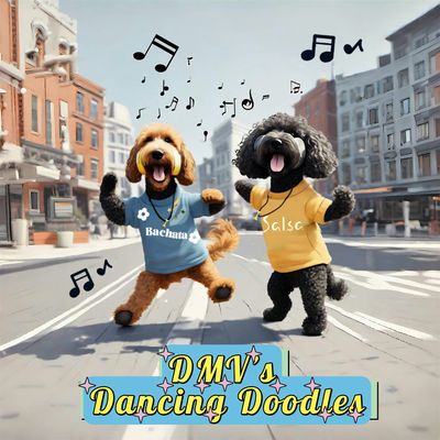 DMV’s Dancing Doodles logo