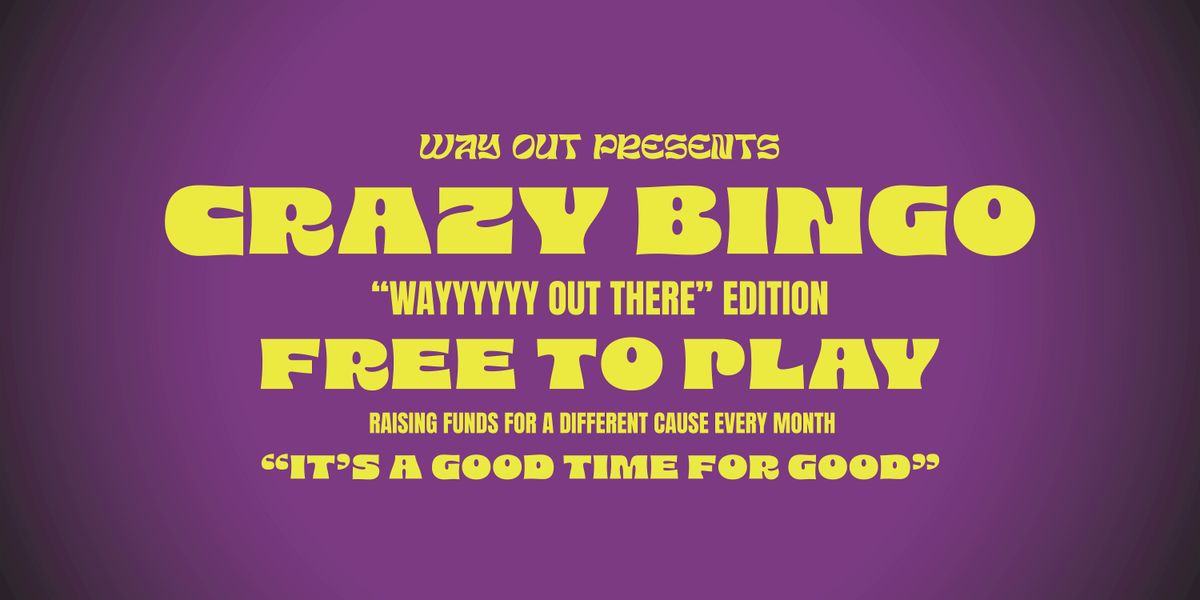 CRAZY BINGO - "Wayyyyyy Out There" Edition, 2 December | Event in Chicago | AllEvents