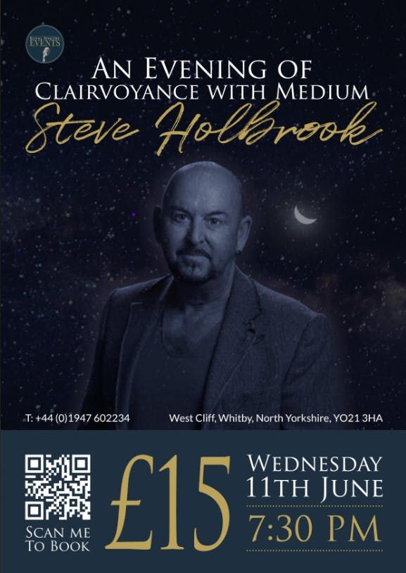 Steve Holbrook - An evening with Clairvoyance with Medium | Event in Whitby | AllEvents