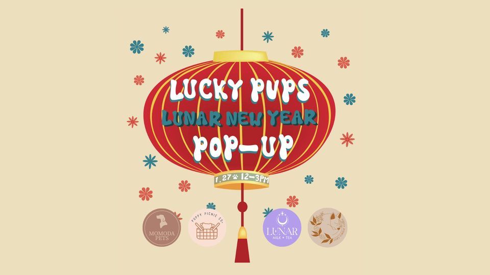 Lucky Pups Lunar New Year PopUp, Puppy Picnic Co., Encinitas, January