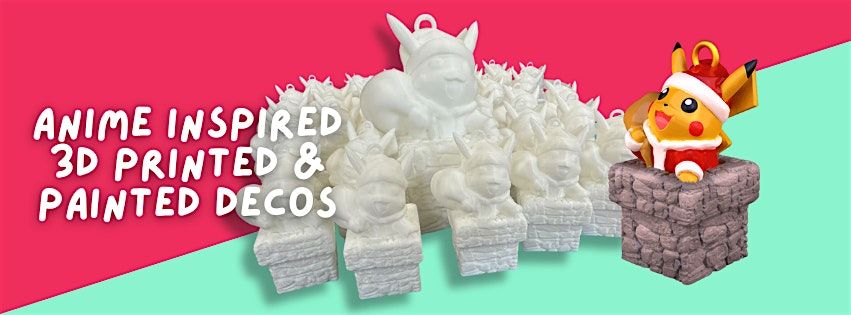 Anime-inspired 3D Painted Christmas Tree Decos with HBT Collectables, 5 December | Event in Geelong | AllEvents