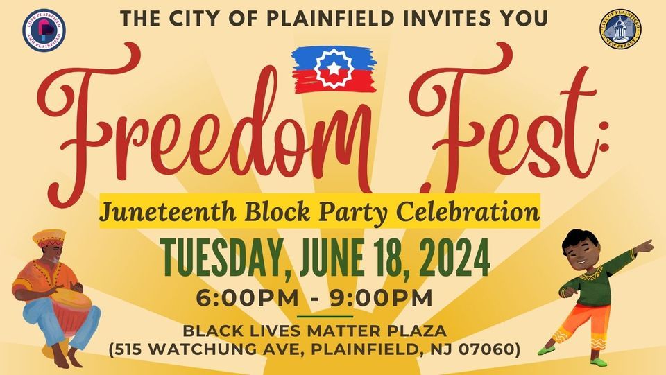 Freedom Fest Block Party Celebration, 515 Watchung Ave