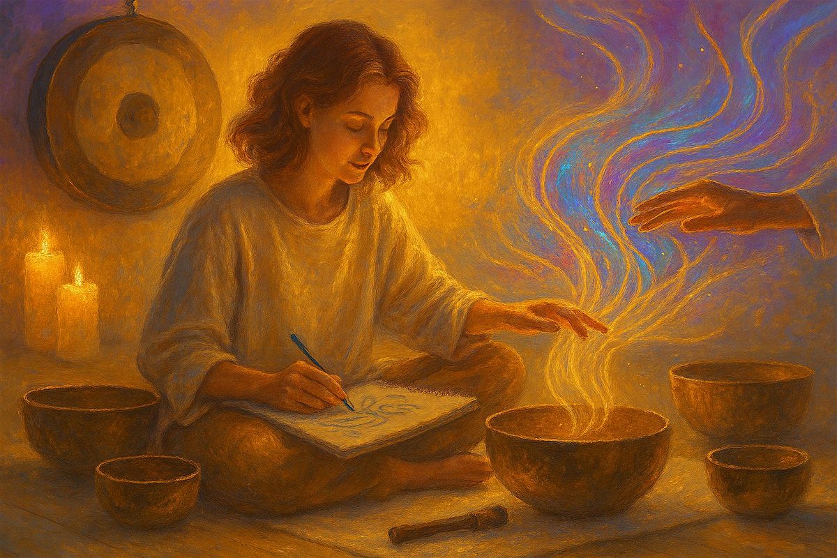 Sound Bath, Intuitive Creativity and Gentle Self-Connection