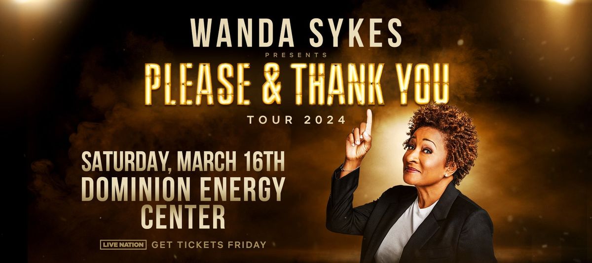Wanda Sykes: Please & Thank You at Andrew J Brady ICON Music Center, 13 February | Event in Cincinnati