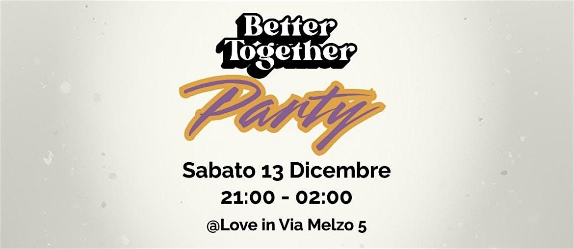 Ritrovo Urbano 13/12 - PARTY TOGETHER, 13 December | Event in Milano | AllEvents